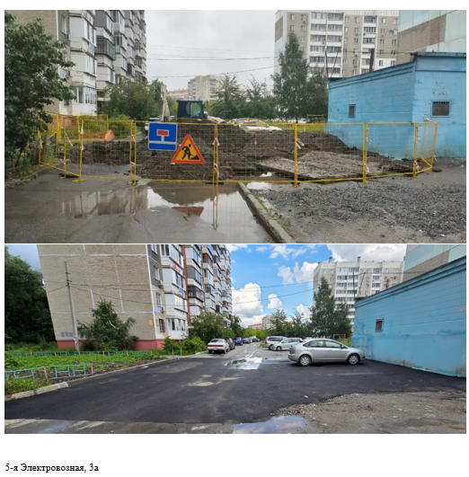 Восстановление благоустройства на улице 5-я Электровозная, 3А