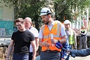 Глава города Алексей Лошкин оценил реконструкцию по улице Шоссе Металлургов