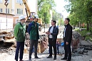 Глава города Алексей Лошкин проверил объекты реконструкции АО «УСТЭК-Челябинск»