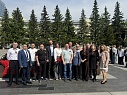 Сотрудники "УСТЭК-Челябинск" возложили цветы к Вечному огню 