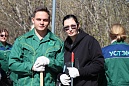 В АО «УСТЭК-Челябинск» прошел весенний субботник  