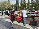 Сотрудники "УСТЭК-Челябинск" возложили цветы к Вечному огню 