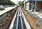 Глава города посетил реконструкцию тепловых сетей по ул. 50-летия ВЛКСМ 