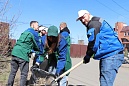 В АО «УСТЭК-Челябинск» прошел весенний субботник  